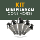 KIT 10 Unidades Mini Pilar CM (Cone Morse)