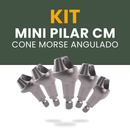 KIT 10 Unidades Mini Pilar CM Angulado 17° e 30°