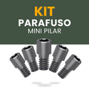 KIT 100 Unidades Parafuso Mini Pilar